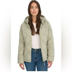 Tommy Hilfiger Womens Every Day Essential Lightweight Coat color Seagrass NWT